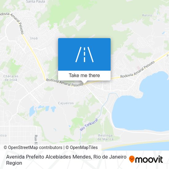Avenida Prefeito Alcebíades Mendes map