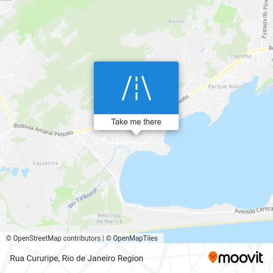 Rua Cururipe map