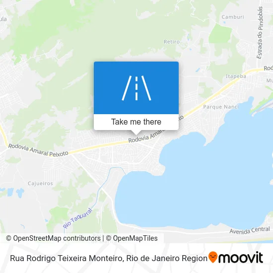 Rua Rodrigo Teixeira Monteiro map