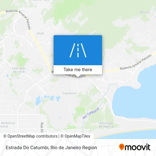 Estrada Do Catumbi map