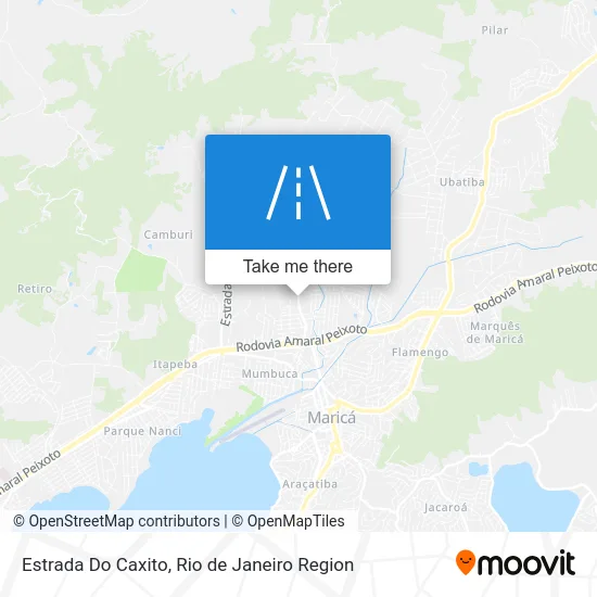 Estrada Do Caxito map