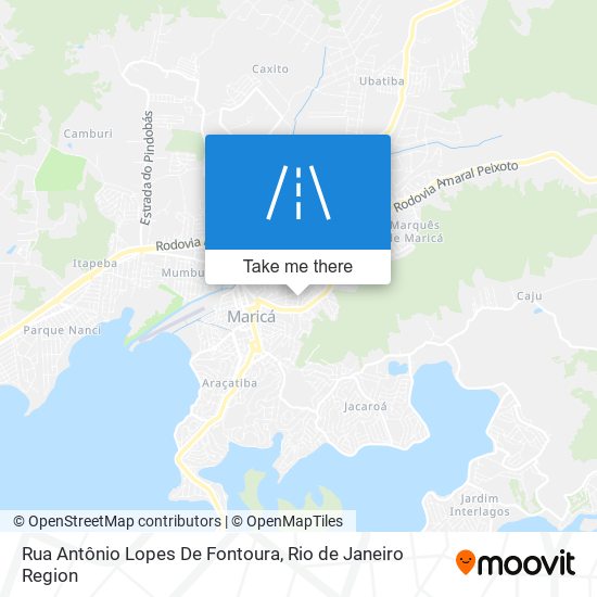 Rua Antônio Lopes De Fontoura map