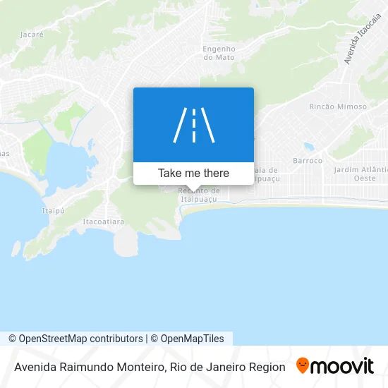 Avenida Raimundo Monteiro map