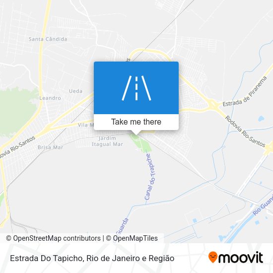 Estrada Do Tapicho map