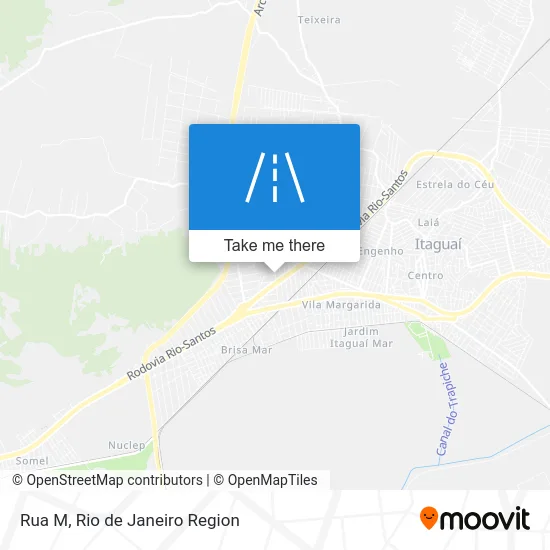 Rua M map