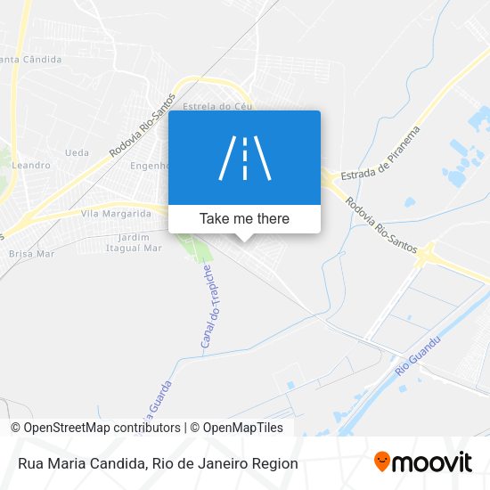 Rua Maria Candida map