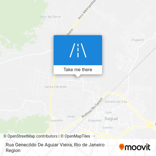 Rua Genecildo De Aguiar Vieira map