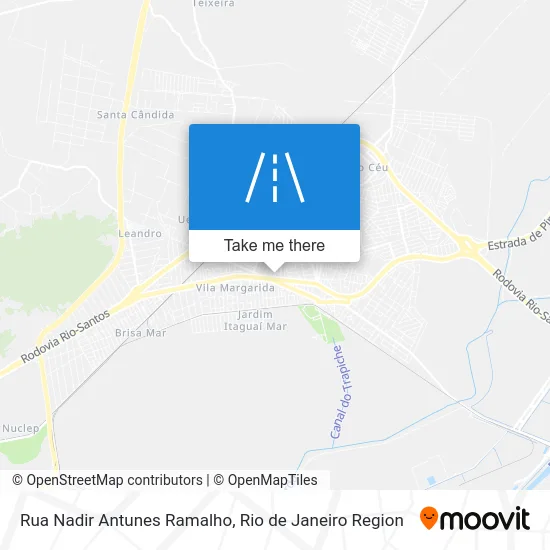 Rua Nadir Antunes Ramalho map