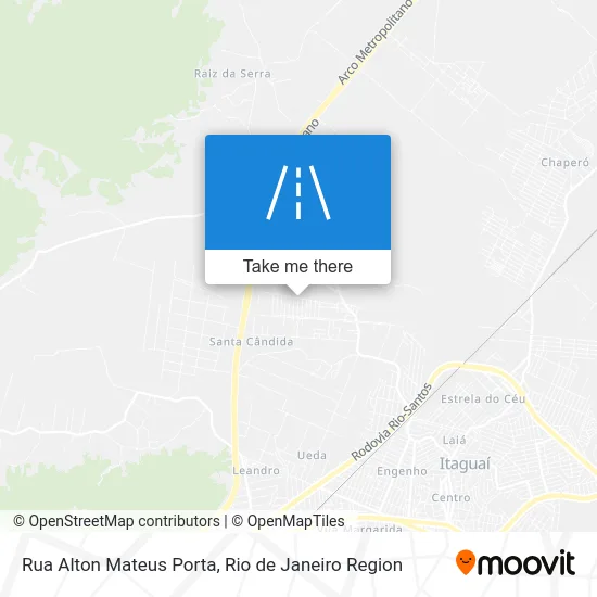 Rua Alton Mateus Porta map