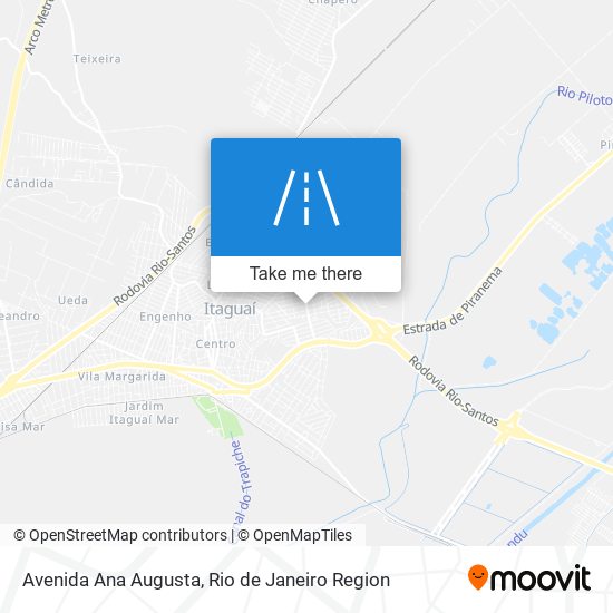 Mapa Avenida Ana Augusta