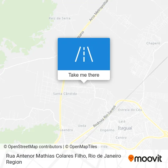 Rua Antenor Mathias Colares Filho map