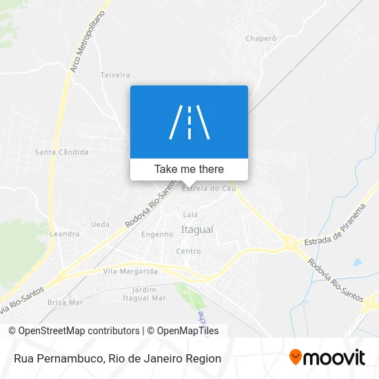 Rua Pernambuco map
