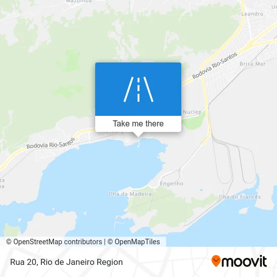 Rua 20 map