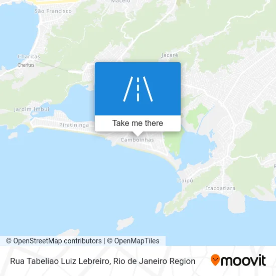 Rua Tabeliao Luiz Lebreiro map