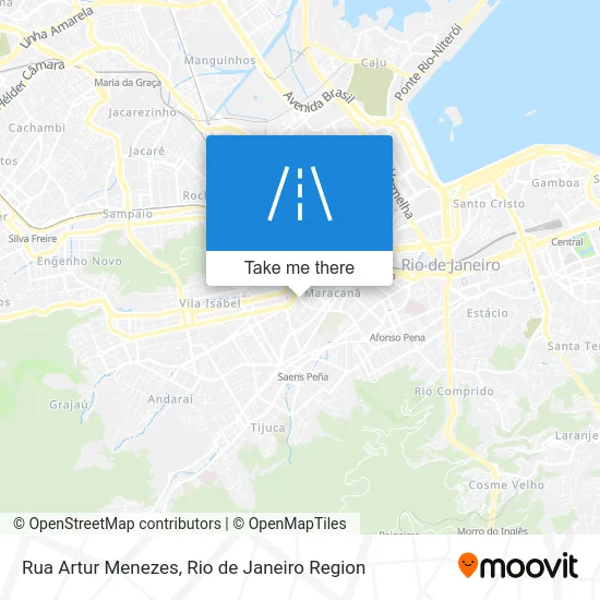 Rua Artur Menezes map