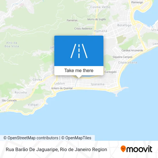 Rua Barão De Jaguaripe map
