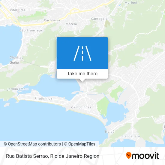 Rua Batista Serrao map