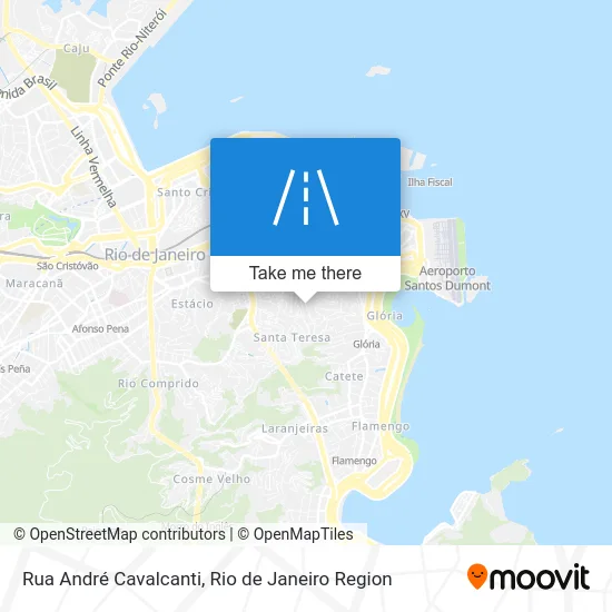 Rua André Cavalcanti map