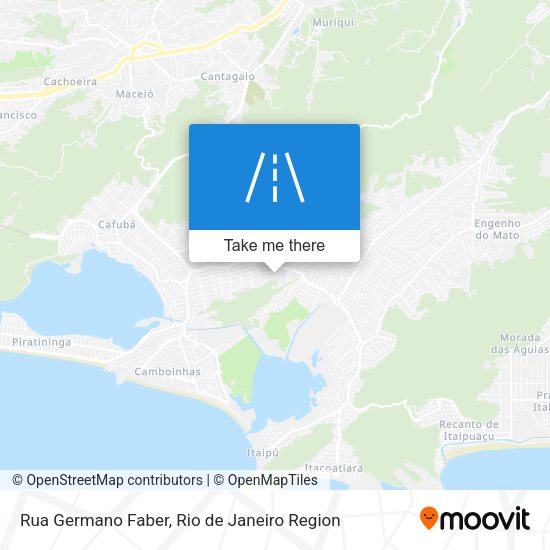 Rua Germano Faber map