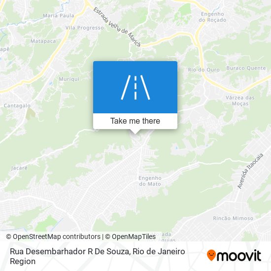 Rua Desembarhador R De Souza map