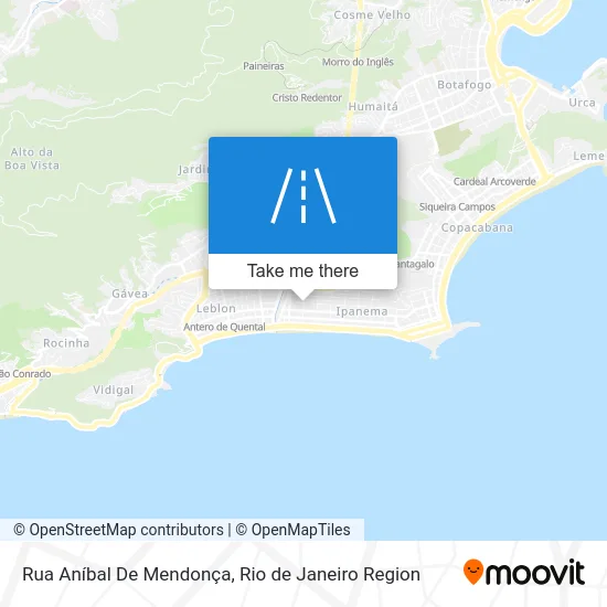 Rua Aníbal De Mendonça map