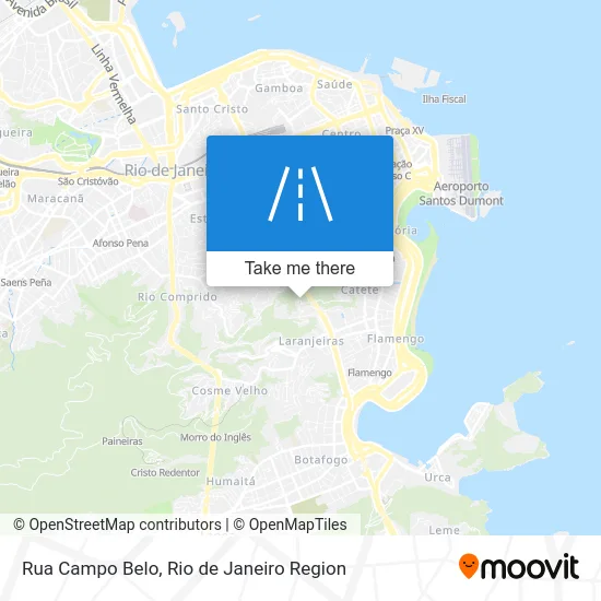 Rua Campo Belo map