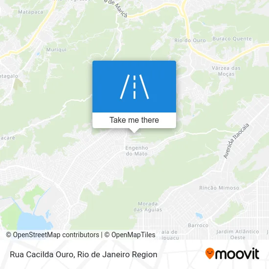 Rua Cacilda Ouro map