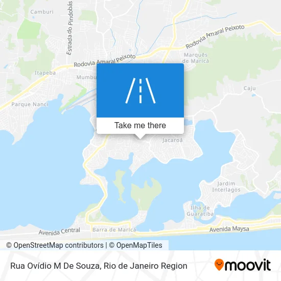 Rua Ovídio M De Souza map
