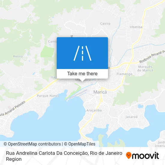 Rua Andrelina Carlota Da Conceição map