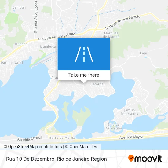 Rua 10 De Dezembro map