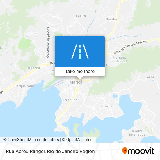 Rua Abreu Rangel map