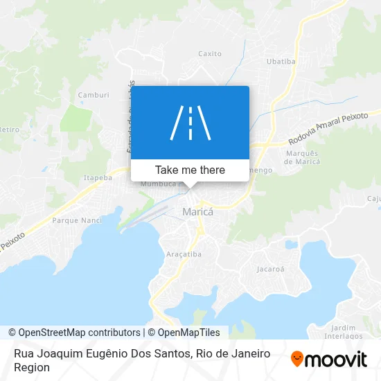 Rua Joaquim Eugênio Dos Santos map
