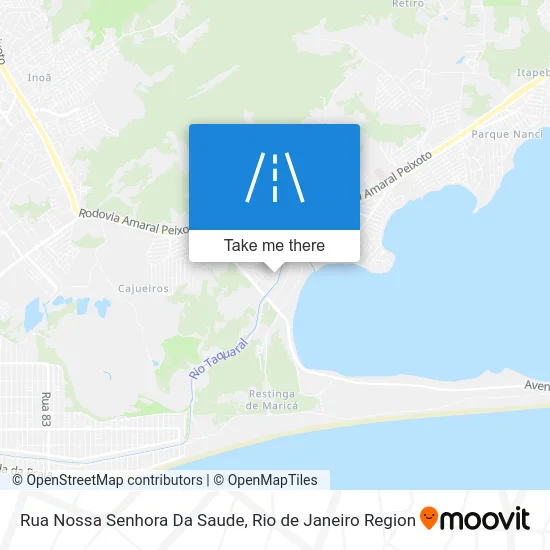 Rua Nossa Senhora Da Saude map