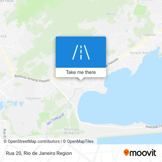 Rua 20 map
