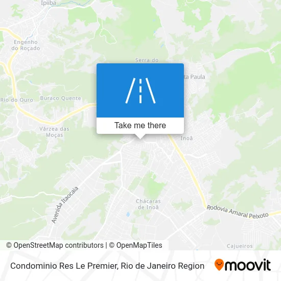 Condominio Res Le Premier map