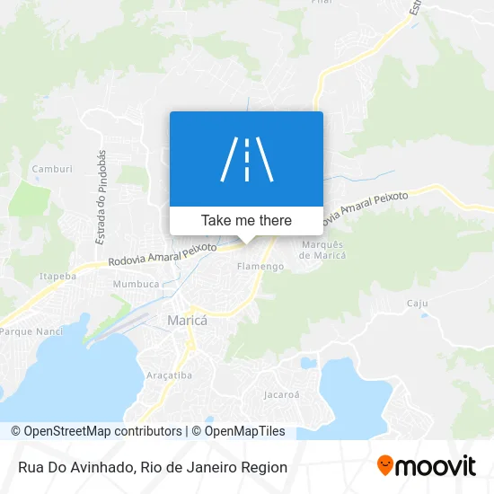 Rua Do Avinhado map