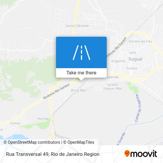 Rua Transversal 49 map