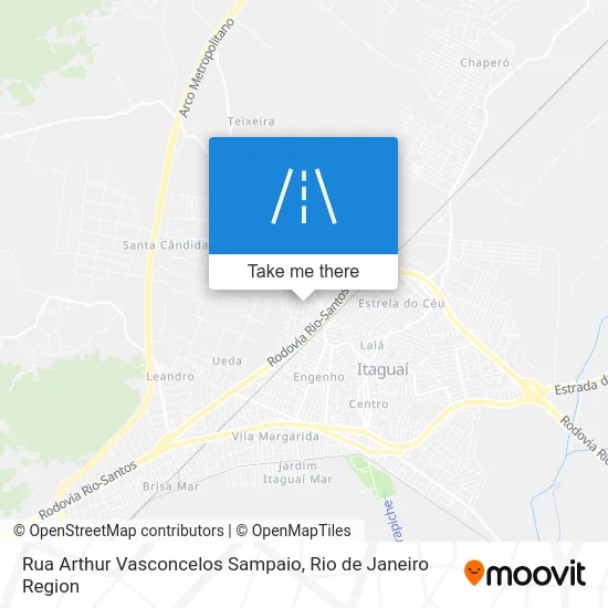 Rua Arthur Vasconcelos Sampaio map