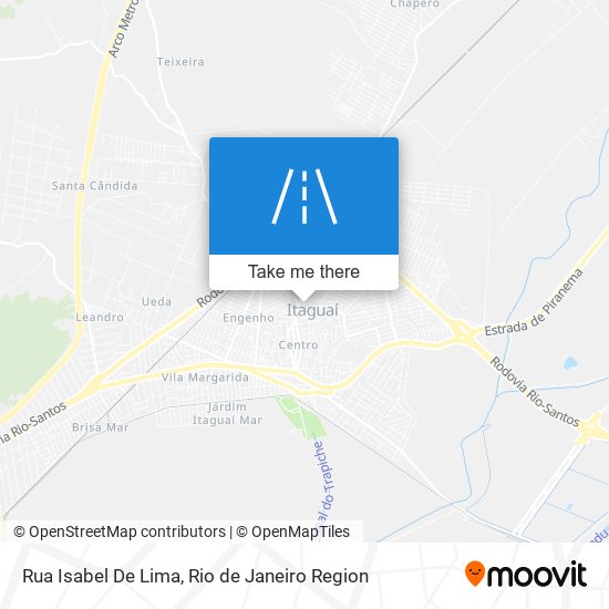 Mapa Rua Isabel De Lima