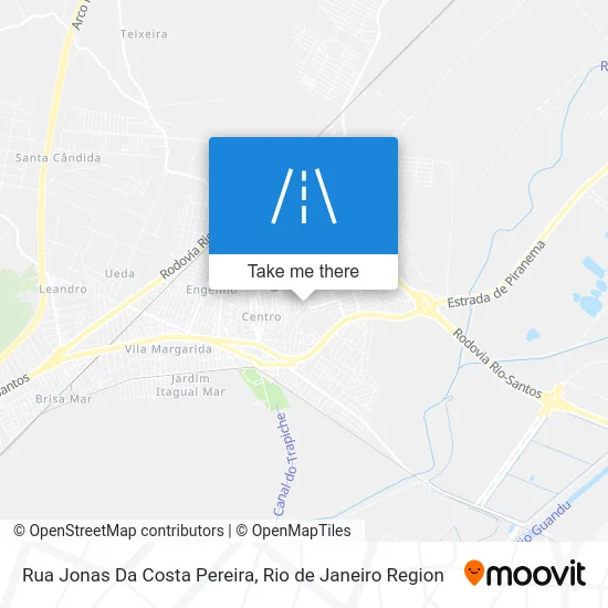 Rua Jonas Da Costa Pereira map
