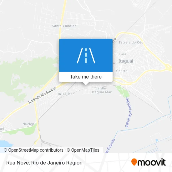 Rua Nove map