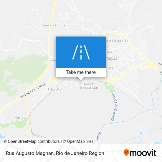 Rua Augusto Magnan map