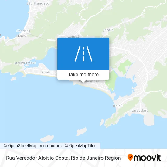 Rua Vereador Aloisio Costa map