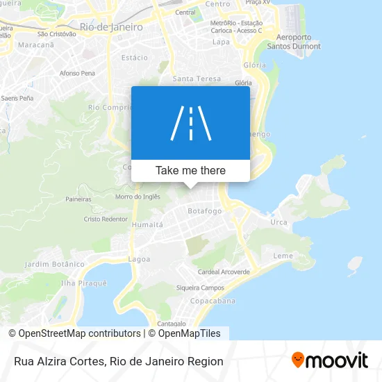 Rua Alzira Cortes map