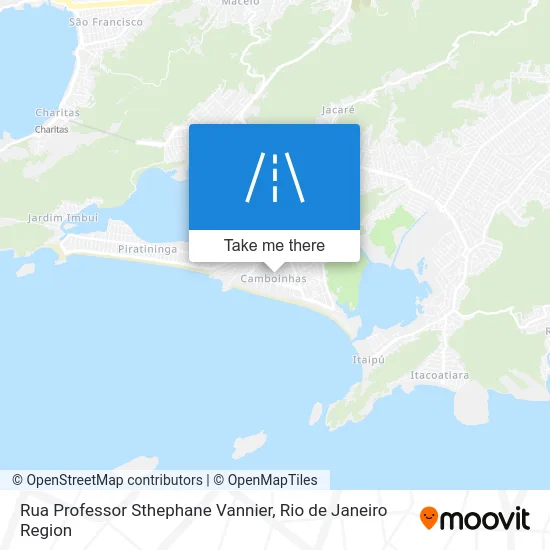 Rua Professor Sthephane Vannier map