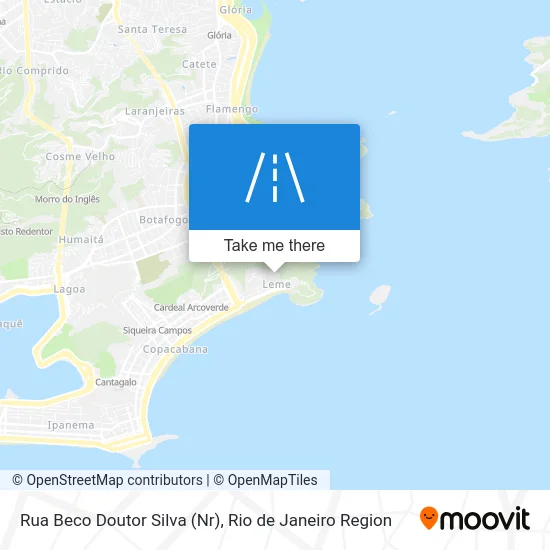 Rua Beco Doutor Silva (Nr) map