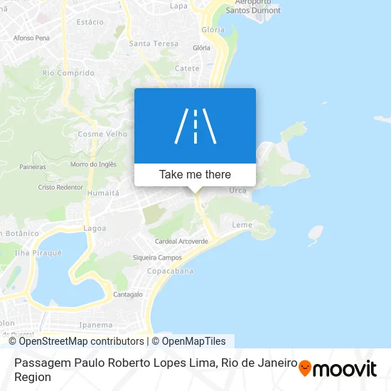 Passagem Paulo Roberto Lopes Lima map