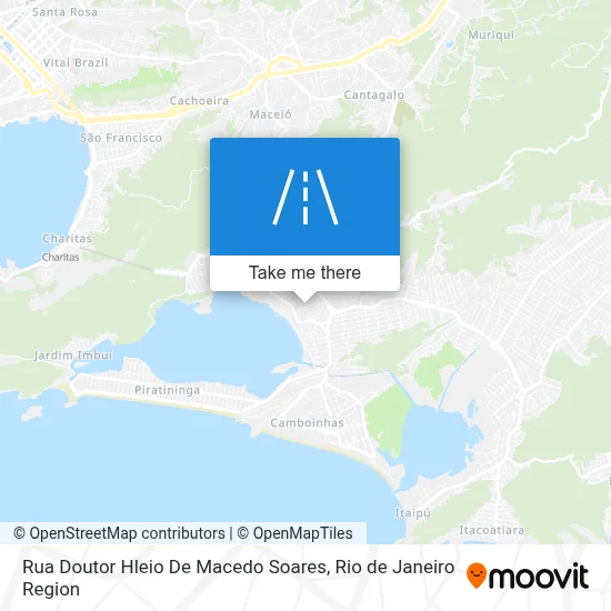 Rua Doutor Hleio De Macedo Soares map