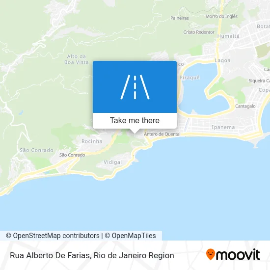 Rua Alberto De Farias map