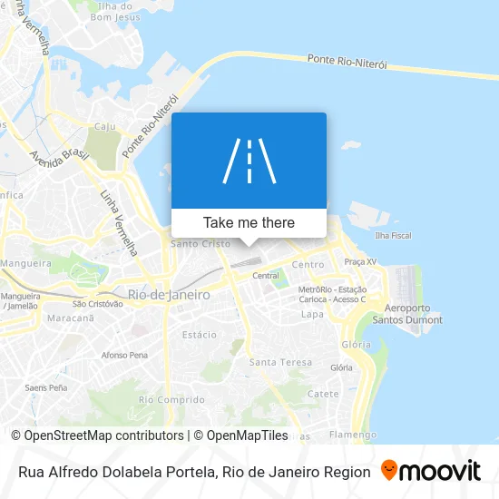Rua Alfredo Dolabela Portela map